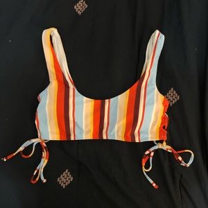 Hollister Scoop Side Tie Bikini Top